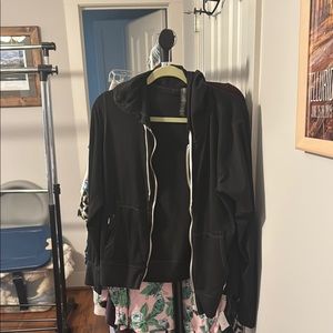 Vuori Dark Gray Hoodie Jacket